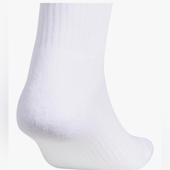 Adidas mens Athletic Cushioned Crew Socks With (6-pair)- Black and White - Picture 11 of 11